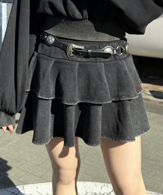 ティアードミニスカート