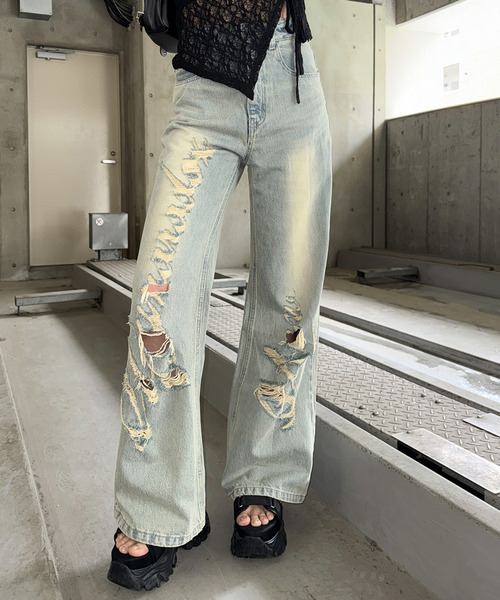 Mynaradox Avenデニムパンツ 詳細画像