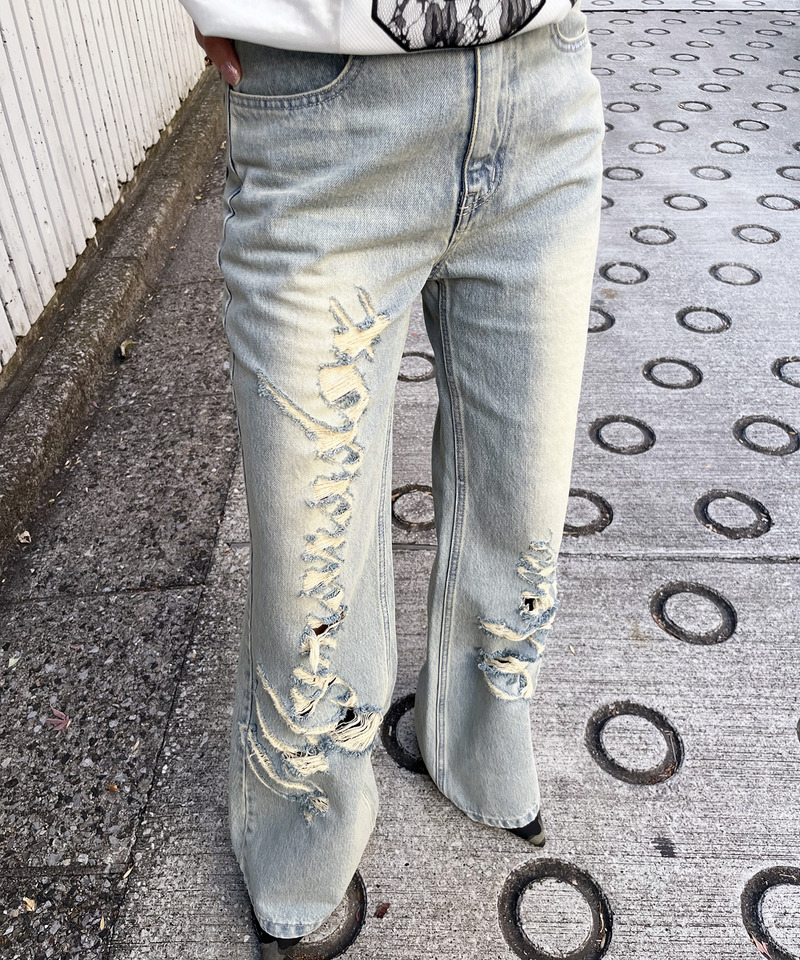 Mynaradox Avenデニムパンツ 詳細画像 デニムブルー 8