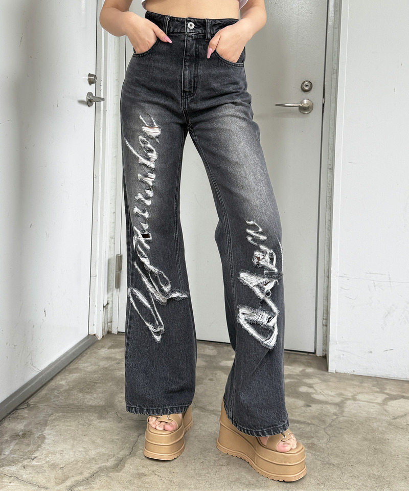 Mynaradox Avenデニムパンツ 詳細画像 ブラックデニム 10