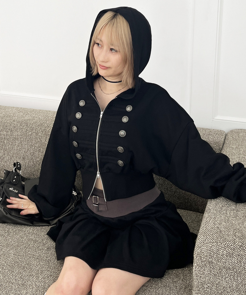 ナポレオンスウェットパーカー 詳細画像 ブラック 7
