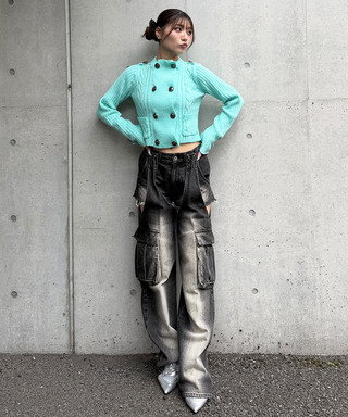 ナポレオンニットトップス