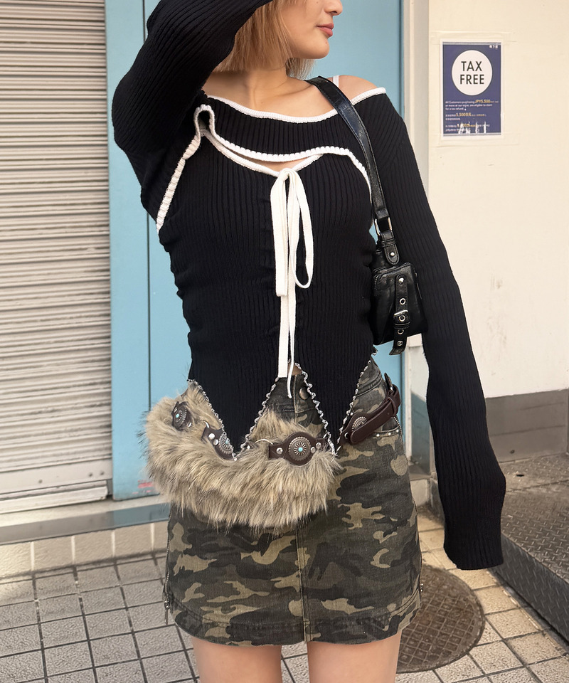 レイヤードスカート 詳細画像 カーキ系 4