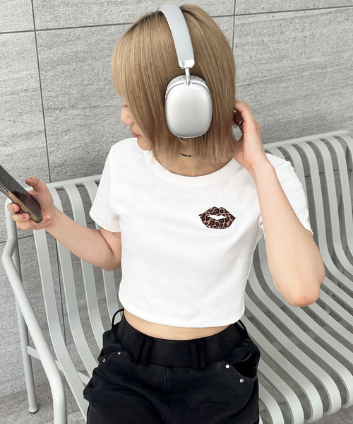 【SPIRAL LIP】マイクロミニＴシャツ 詳細画像