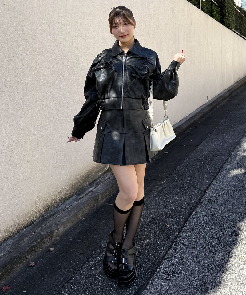 ベルトデザイン厚底サンダル 詳細画像 ブラック 6