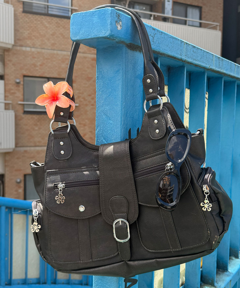 【SPIRAL WASH】ポケットBAG 詳細画像 ブラック 5