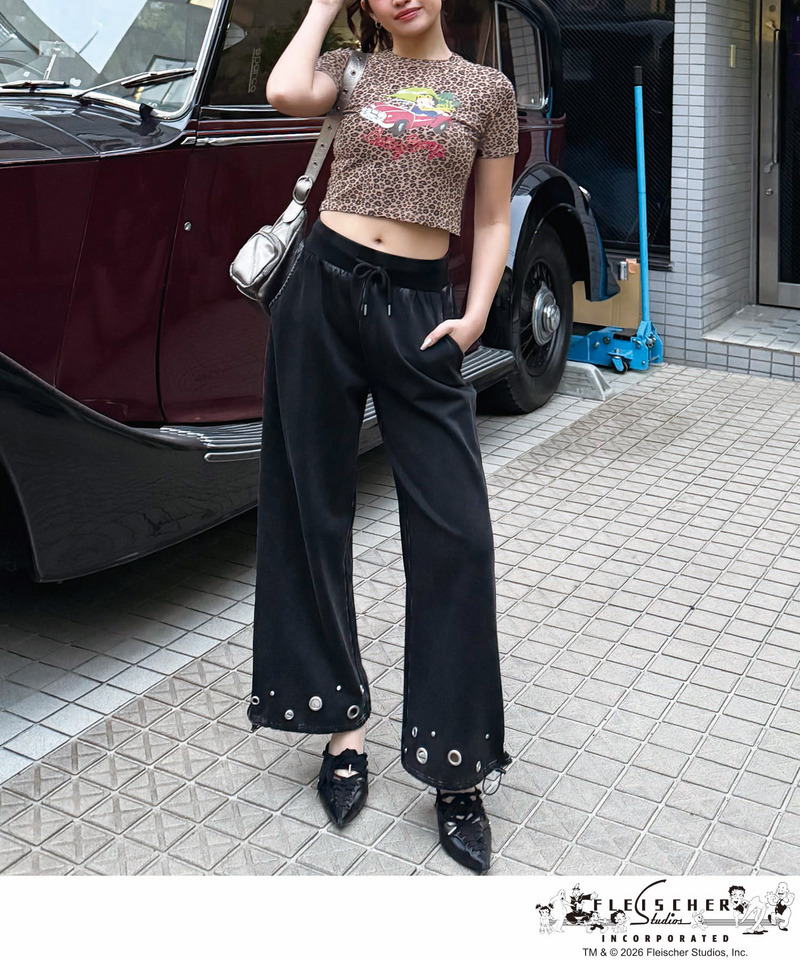 【BETTY BOOP&trade;】マイクロミニＴシャツ 詳細画像 レオパード 3