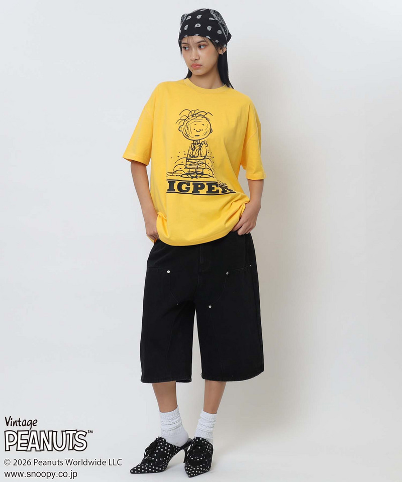 【PEANUTS/PIGPEN】ピッグペンＴシャツ 詳細画像 イエロー 3
