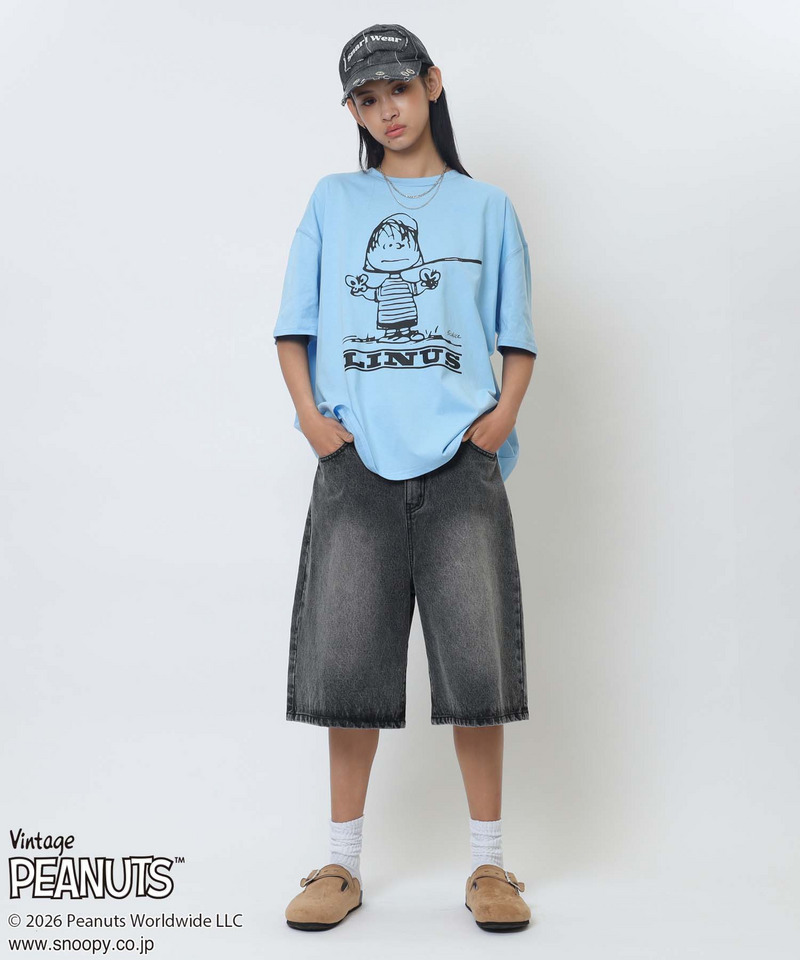 【PEANUTS/LINUS】ライナスＴシャツ 詳細画像 ブルー 3