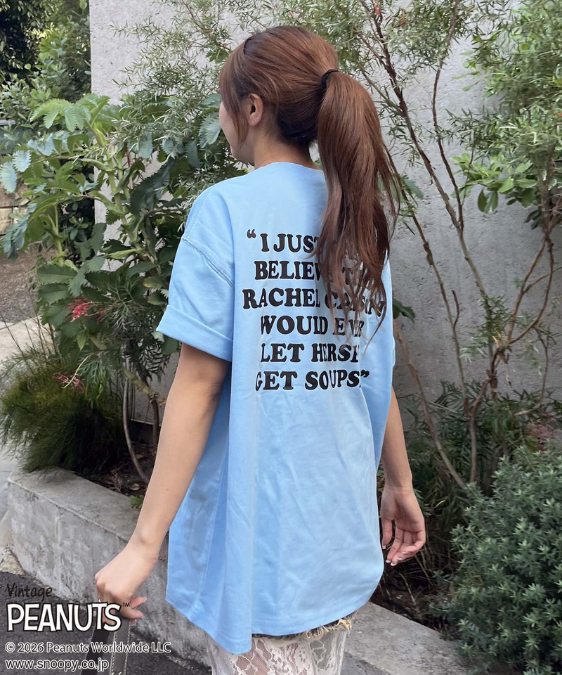 【PEANUTS/LINUS】ライナスＴシャツ 詳細画像 ブルー 8