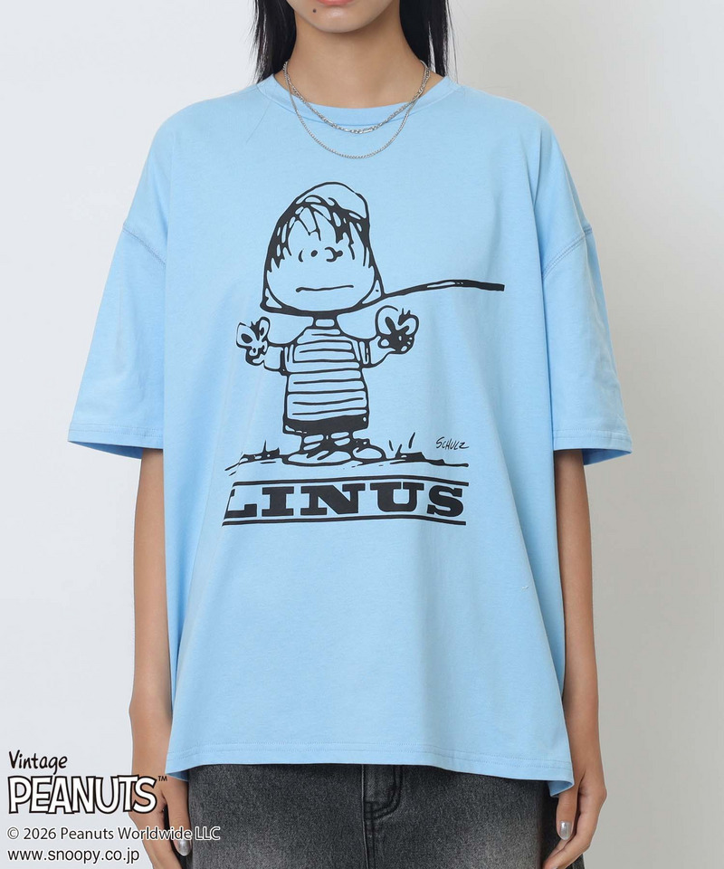 【PEANUTS/LINUS】ライナスＴシャツ 詳細画像 ブルー 9