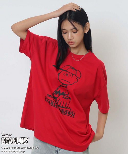 【PEANUTS/CHARIE BROWN】チャーリーブラウンＴシャツ 詳細画像