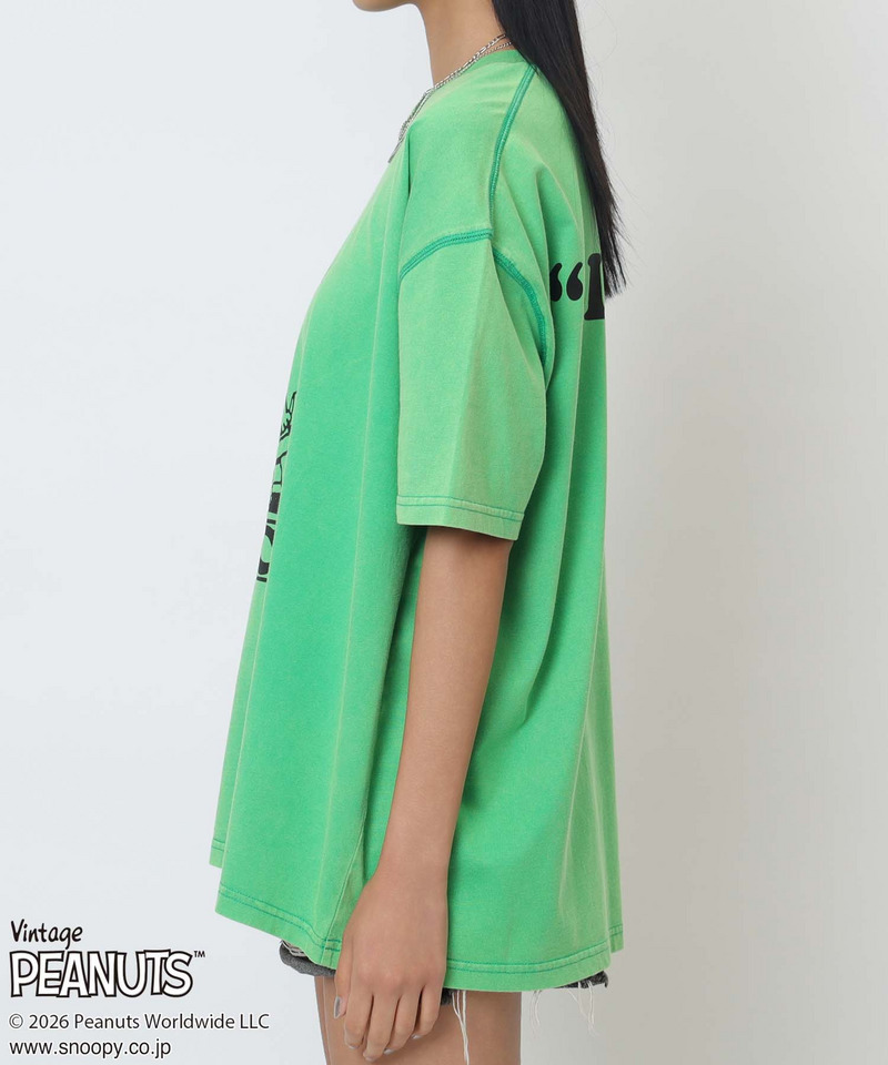 【PEANUTS/LUCY】ルーシーＴシャツ 詳細画像 グリーン 10