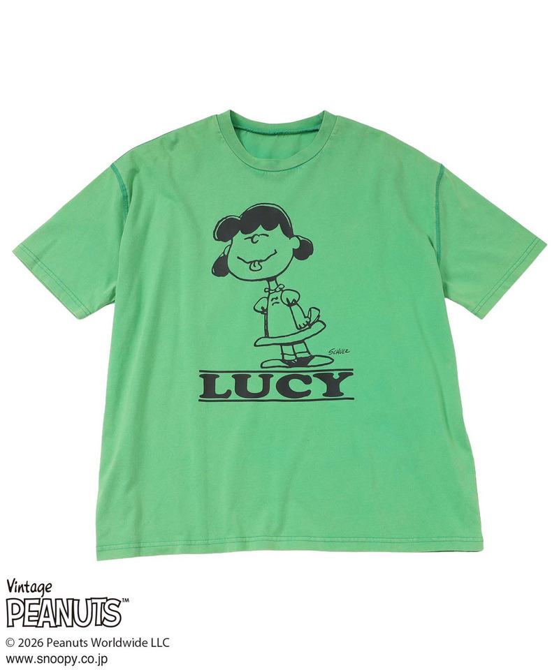【PEANUTS/LUCY】ルーシーＴシャツ 詳細画像 グリーン 4
