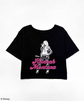 【Disney】シークレット・アイドル ハンナ・モンタナ / ラメロゴちびTシャツ