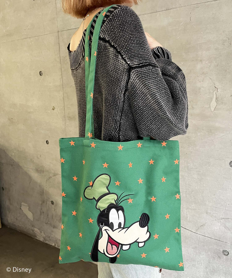 【Disney/ディズニー/グーフィー】トートバッグ 詳細画像 グリーン 2