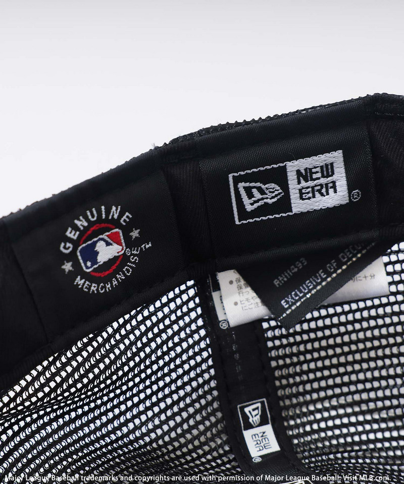 【NEW ERA】MLBラインストーンロゴ9FORTY A-Frameキャップ 詳細画像 ブラック 9