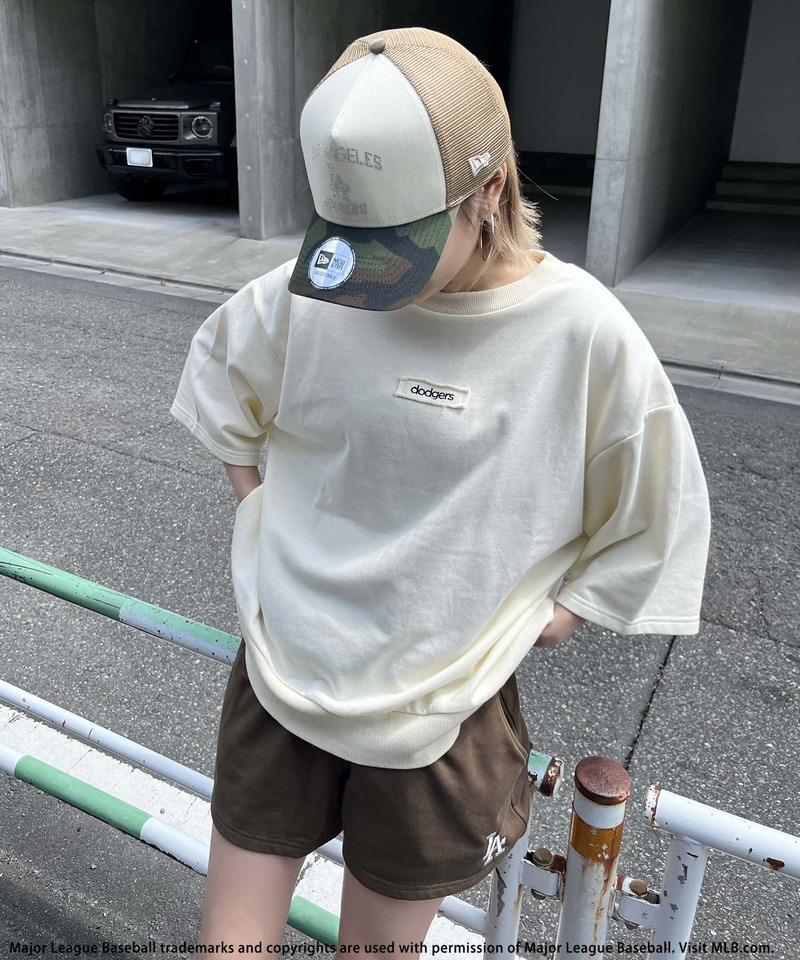 【NEW ERA】MLBラインストーンロゴ9FORTY A-Frameキャップ 詳細画像 カーキ系 7