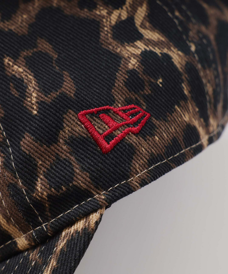 【NEW ERA】MLBロゴ総柄9TWENTYキャップ 詳細画像 レオパード 7