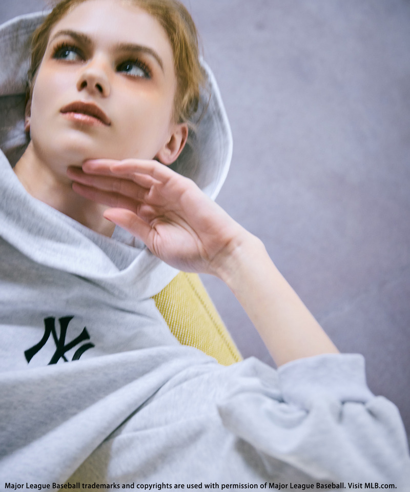 【MLB】2WAYフーディーセットアップ 詳細画像 グレー 4