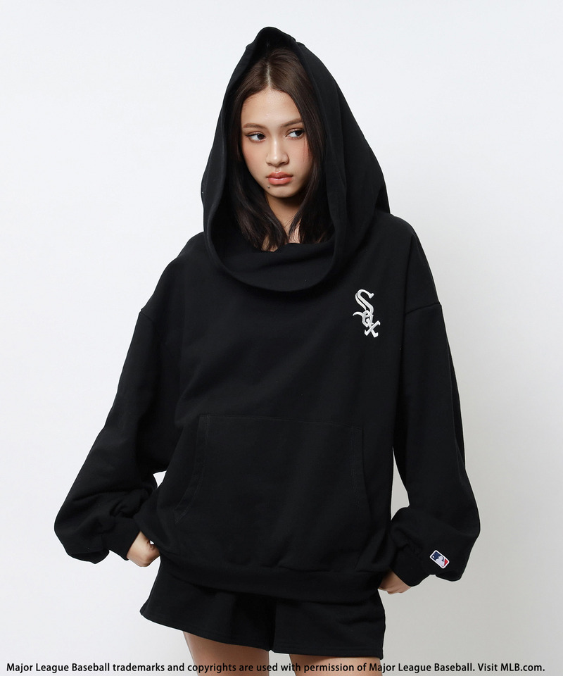 【MLB】2WAYフーディーセットアップ 詳細画像 ブラック 3