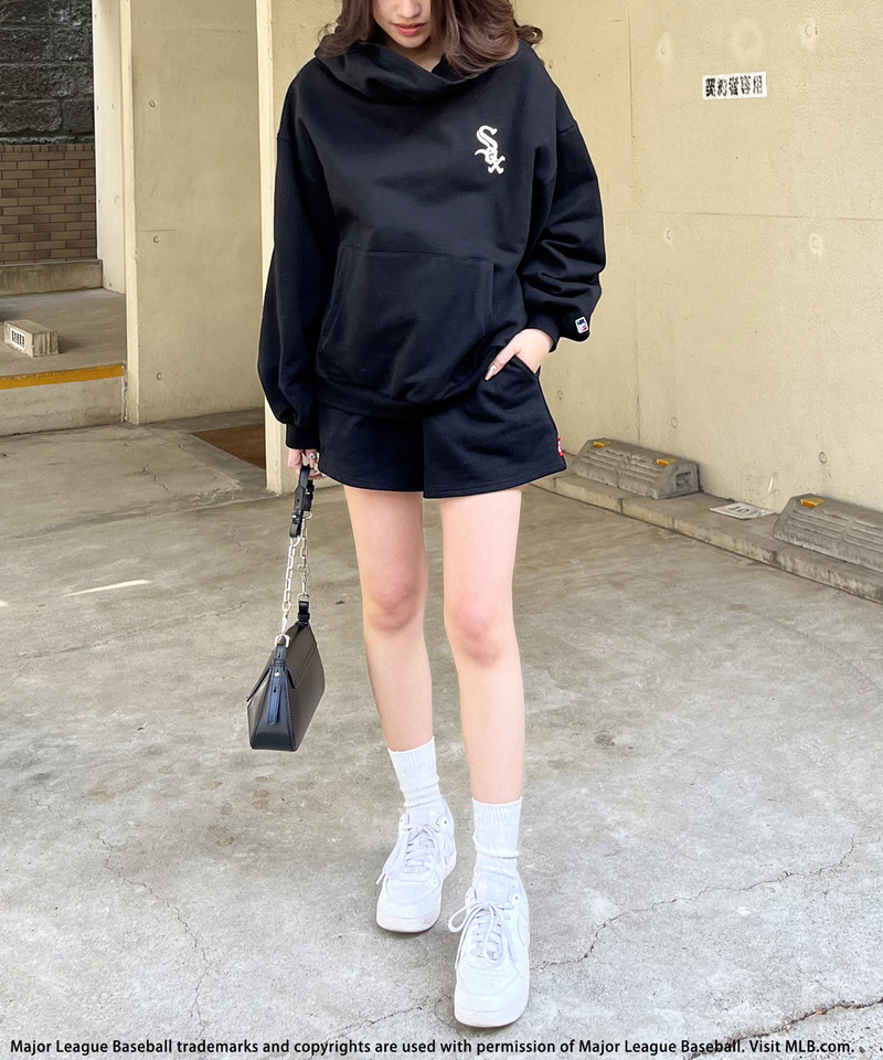 【MLB】2WAYフーディーセットアップ 詳細画像 ブラック 8