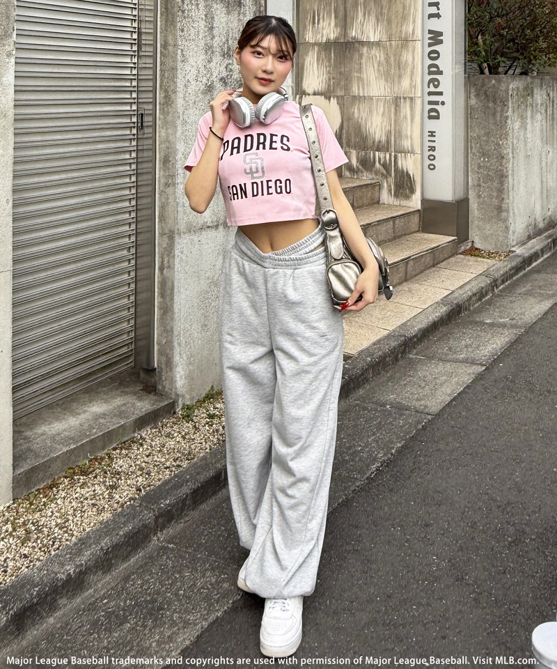 【MLB】プリントロゴTシャツ 詳細画像 ピンク 3