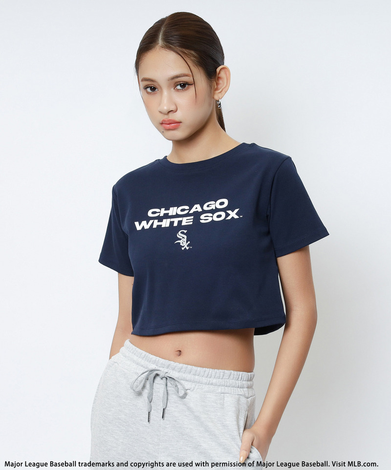 【MLB】プリントロゴTシャツ 詳細画像 ネイビー 2