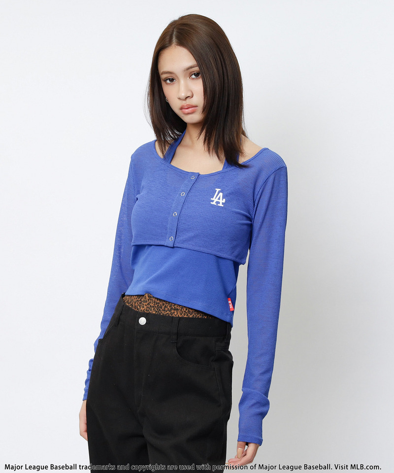 【MLB】ホルタータンクアンサンブル 詳細画像 ブルー 5