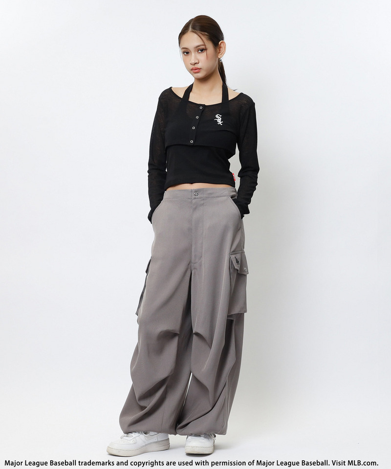 【MLB】ホルタータンクアンサンブル 詳細画像 ブラック 3