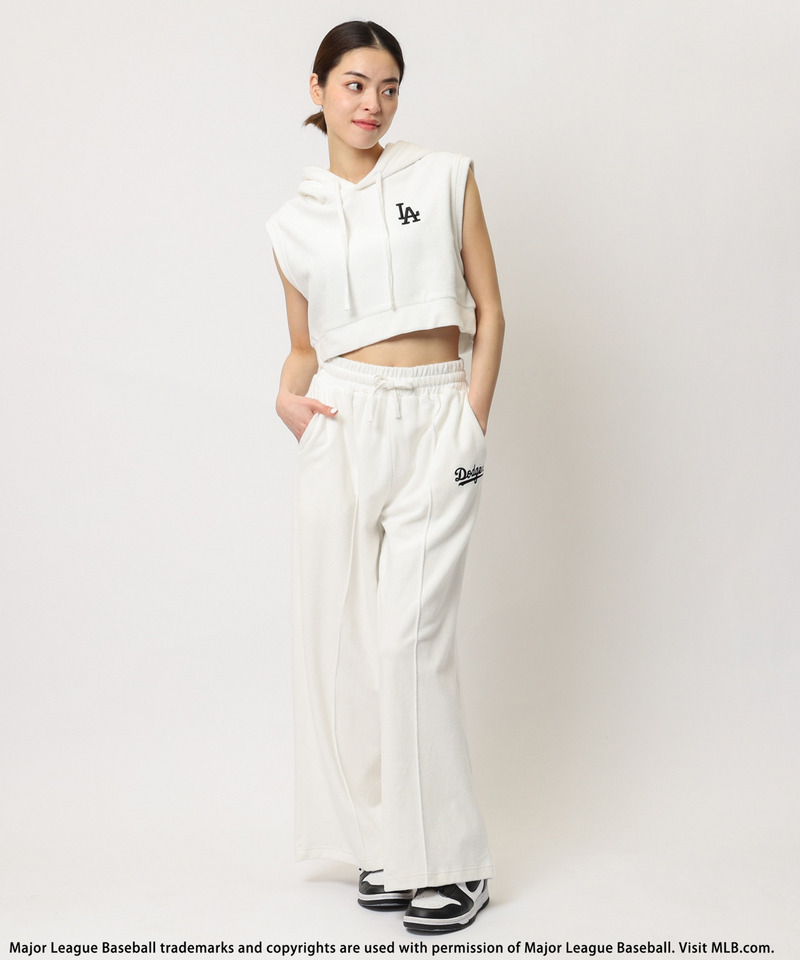 【MLB】ロゴパイルフーディーセットアップ 詳細画像 ホワイト 10