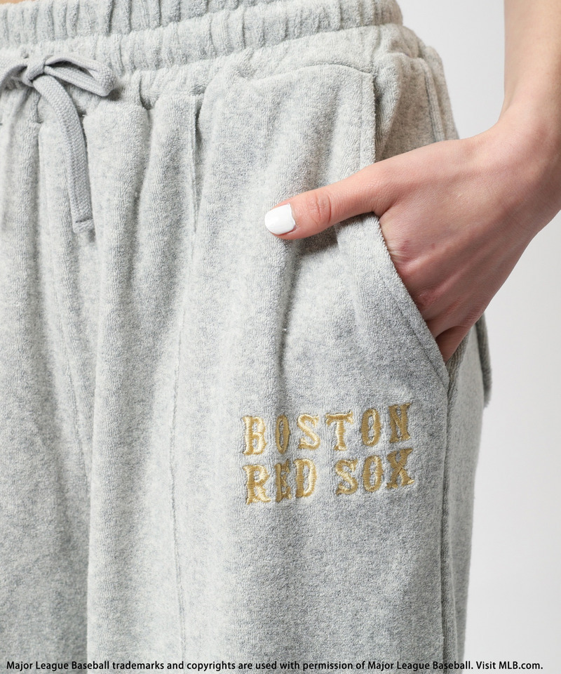 【MLB】ロゴパイルフーディーセットアップ 詳細画像 グレー 10