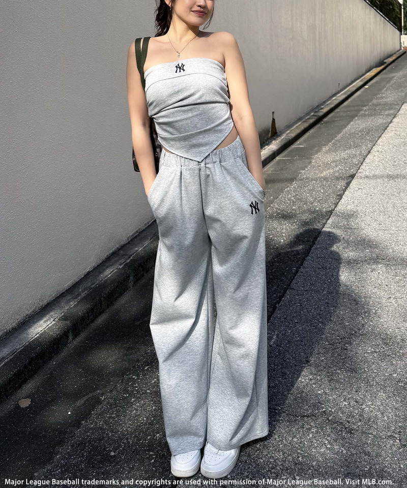 【MLB】ロゴベアポンチセットアップ 詳細画像 グレー 3