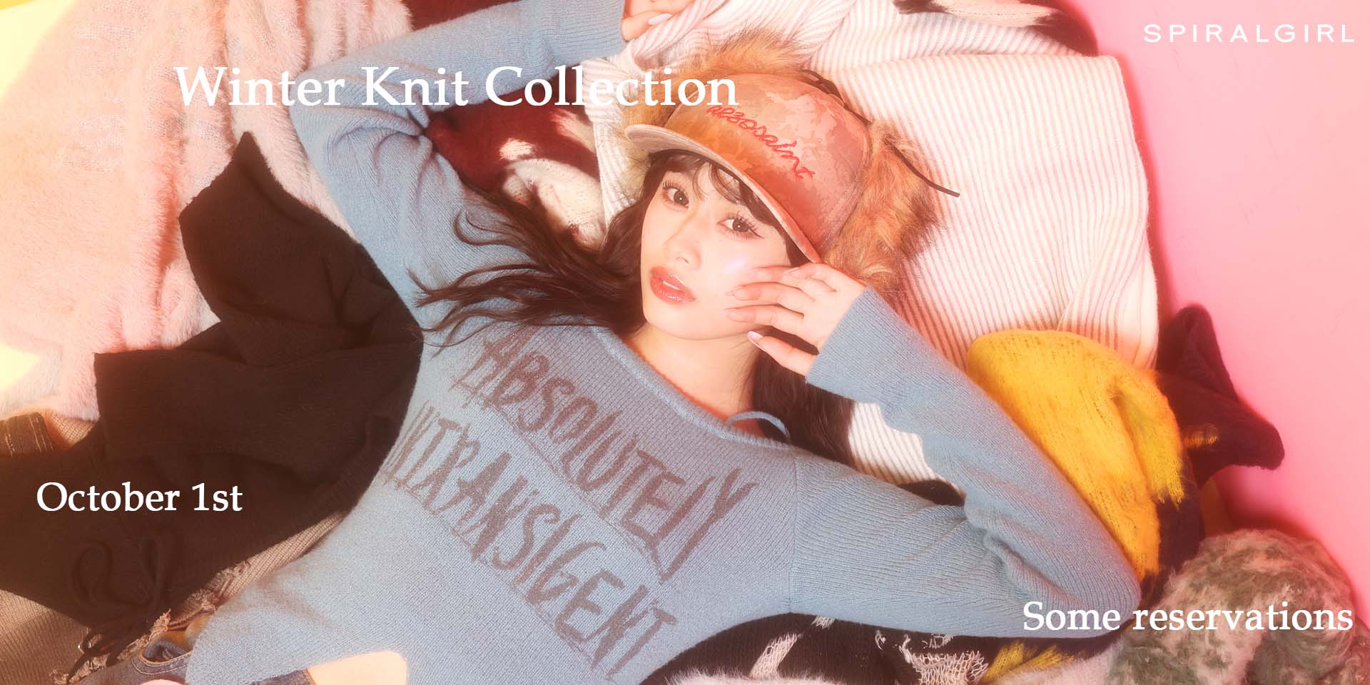 SPIRALGIRL 2025/AW KNIT COLLECTION